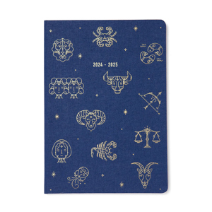 Letts Zodiac A5 Week to View Diary 2024-2025